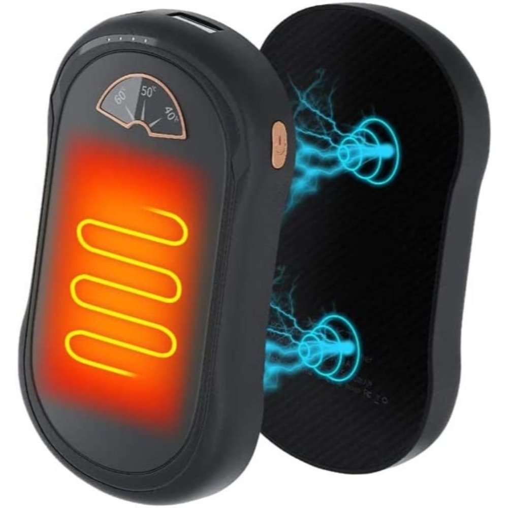 Hand Warmers Rechargeable 2 Pack, 10000mAh Electric Hand Warmer